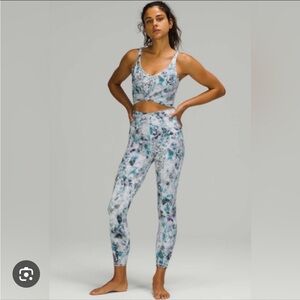 Lululemon blue and grey leggings